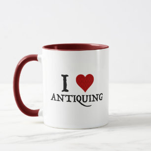 Mug I Love (Coeur) Antiquité