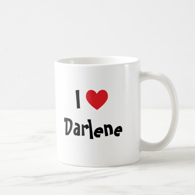 Mug I Love Darlene (Droite)
