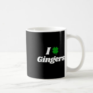 Mug I Love Gingers Clover Shamrock St. Patrick's Day R