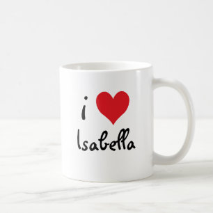 Mug I Love Isabella