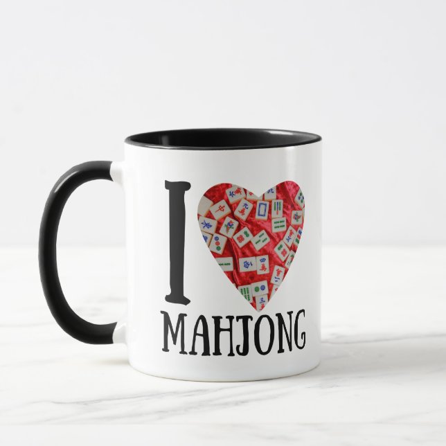 Mug I Love Mahjong (Gauche)