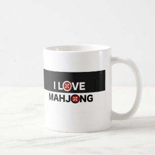 Mug I Love Mahjong O Remplacé par MJ Flower