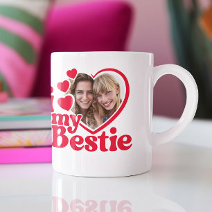 Mug I Love My Bestie Photo Custom