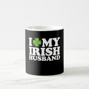 Mug I Love My Irish Husband Couple St Patrick's Day