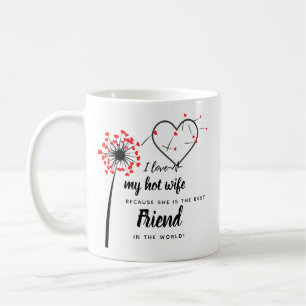 Mug I Love My WIFE - Meilleur ami PHOTO personnalisée