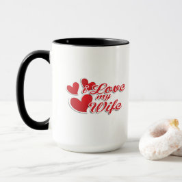 Mug "I Love My Wife" Mug, Coeur Design