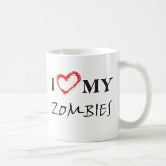 Mug I love my zombies