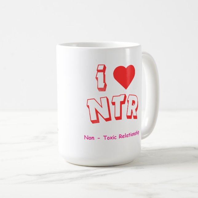 Mug I love NTR (Devant droit)