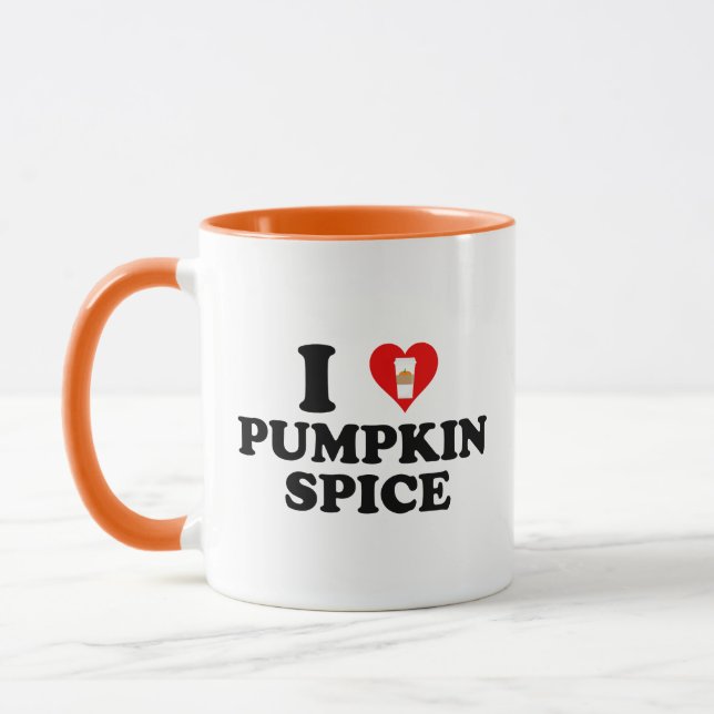 Mug I Love Pumpkin Spice (Gauche)