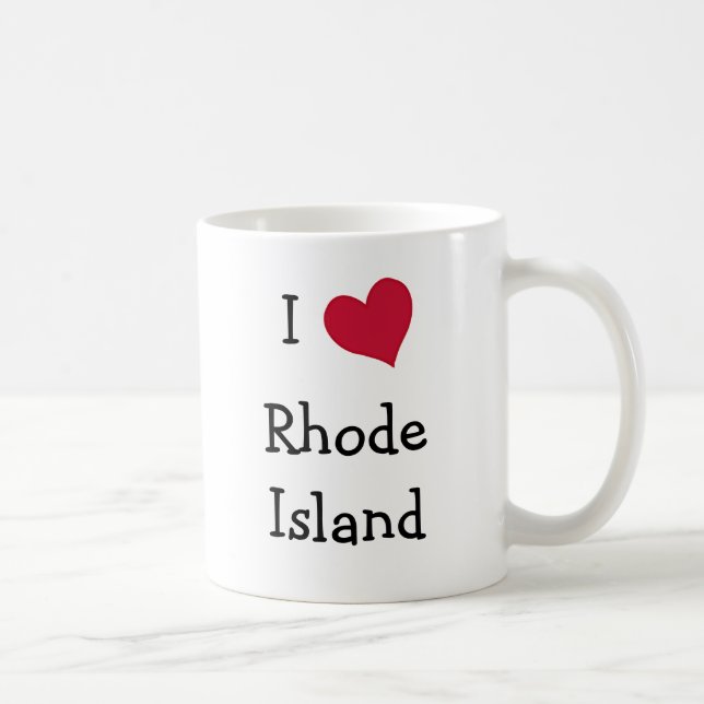 Mug I Love Rhode Island (Droite)