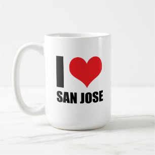 Mug I love San Jose