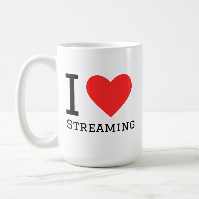 Mug I love streaming (Gauche)