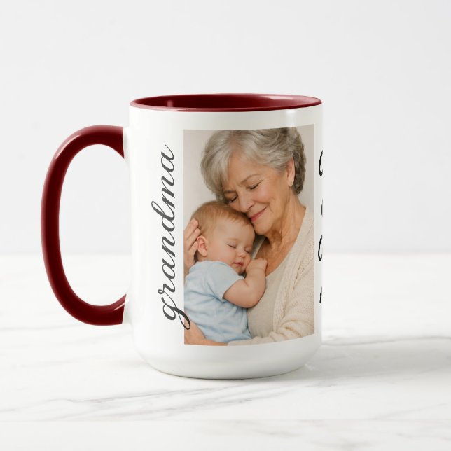 Mug I Love You Grandma | Grandparents Day (Gauche)