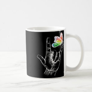 Mug I Love You Main Sign Language Butterfly Autism Awa