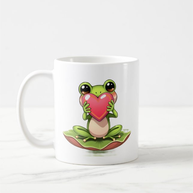 Mug I Love You | Personalized Chibi Toad (Gauche)