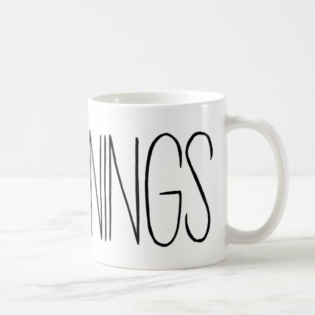 Mug I matins de coeur (Droite)