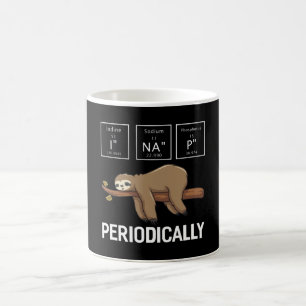 Mug I Na P Périodiquement Drôle Sloth Chimie Science