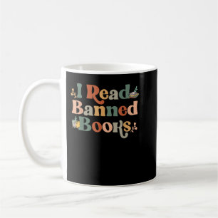 Mug I Read Banned Books Week Librarian Freadom Reader