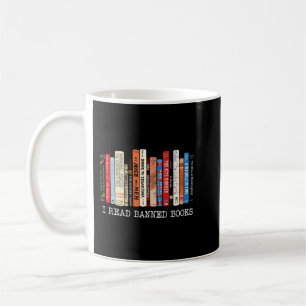 Mug I Read Banned Books Week Librarian Freadom Reader