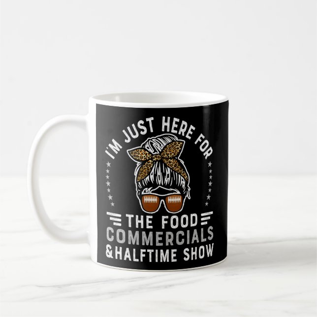 Mug Iâ€™M Juste Ici Pour Les Publicités Alimentaires E (Gauche)