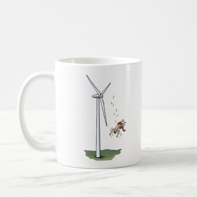 Mug Icarus rencontre une éolienne (Gauche)