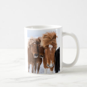 Mug Icelandic Horses nuzzle