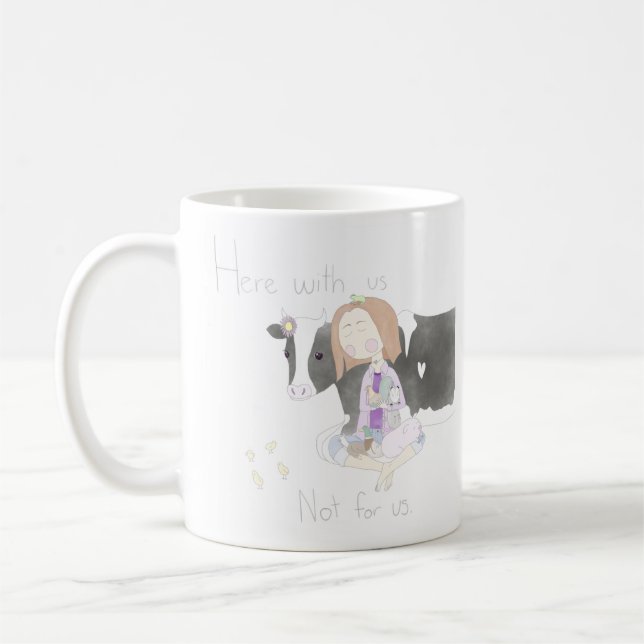 Mug Ici avec nous, pas pour nous (Gauche)