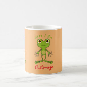 Mug Ici, je suis mignonne grenouille Thunder_Cove