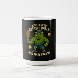 Mug Ici pour écraser des balles et se faire des amis