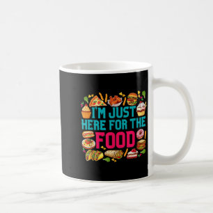 Mug ici pour la nourriture humour drôle de foodie amat