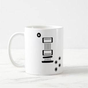 Mug icône de guitare électrique de LP-style