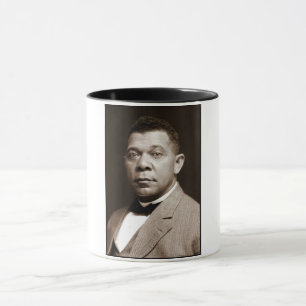 Mug Icône de l'histoire noire : Booker T. Washington, 