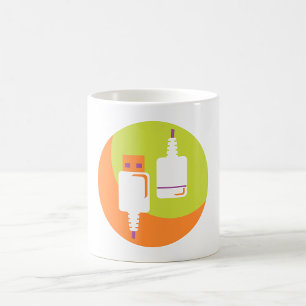 Mug Icône de prise USB