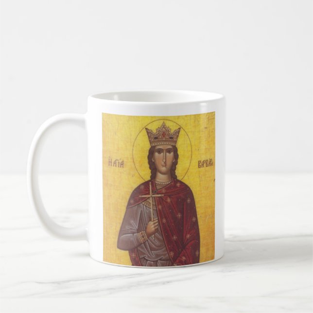 Mug Icône de Saint Barbara (Gauche)