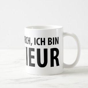 Mug Icône d'Ingenieur de bin d'Ich