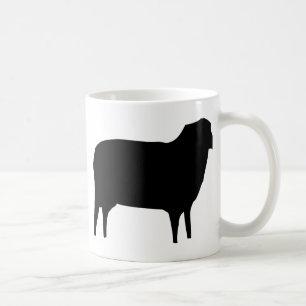 Mug icône du mouton noir