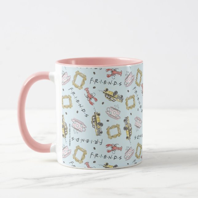 Mug Icônes d'aquarelle FRIENDS™ Motif (Gauche)