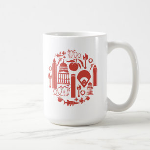 Mug Icônes d'Atlanta la Géorgie