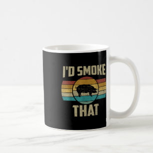 Mug Id Fumer Que Chemise Funny Retro Barbecue Grill De
