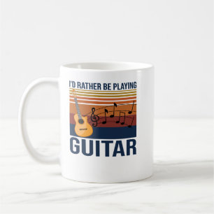 Mug ID guitare Plutôt Jouer Guitare135 Guitariste
