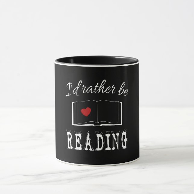 Mug I'd rather be reading (Centre)