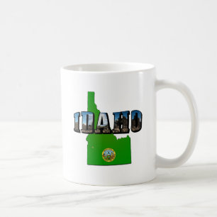 Mug Idaho Carte, sceau et texte de l'image