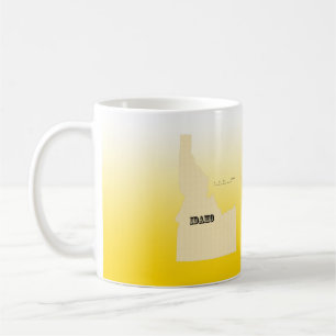 Mug - Idaho State Map avec la ville