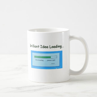 Mug Idée brillante chargeant.