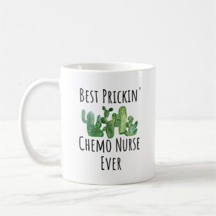 Mug Idée-cadeau de l'infirmière en oncologie chimiste