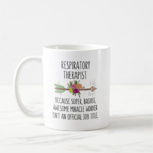 Mug Idée-cadeau d'un thérapeute respiratoire