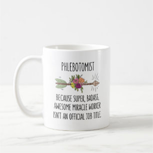 Mug Idée cadeau phlebotomiste