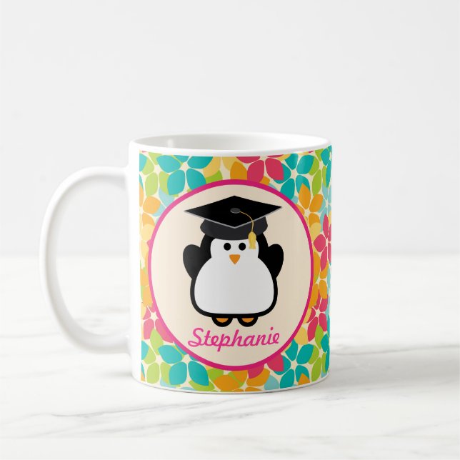 Mug Idée de cadeau de pingouin personnalisée par (Gauche)