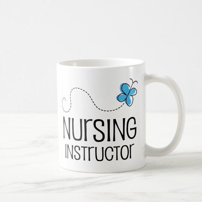 Mug Idée de cadeau pour des soins de l'instructeur (Droite)