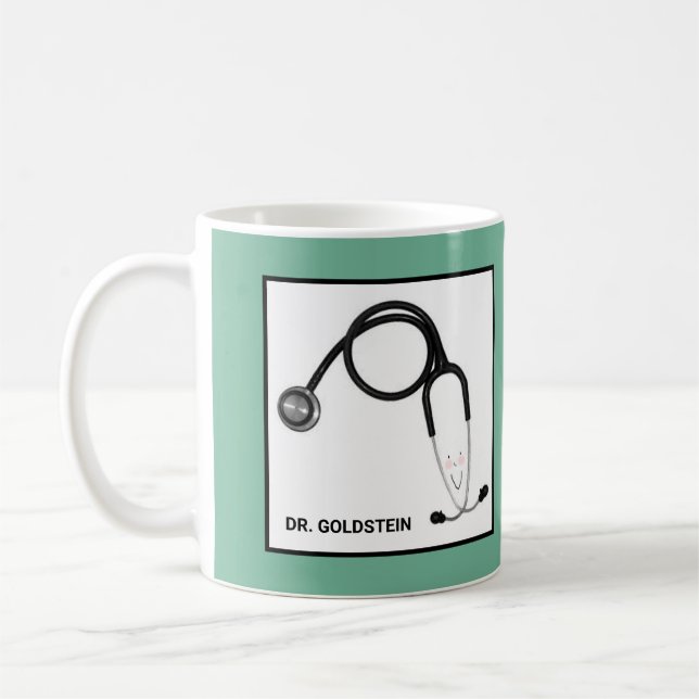 Mug Idées Cadeaux de Docteur Personnalisé (Gauche)